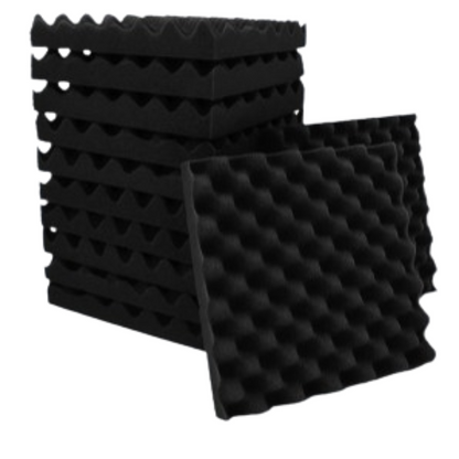 Self-Adhesive Soundproofing Tiles (different sizes & colours available)