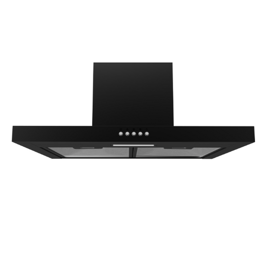 Midea 60cm T-Shape Rangehood Black 60M17(Black) - Midea | Home Appliances New Zealand