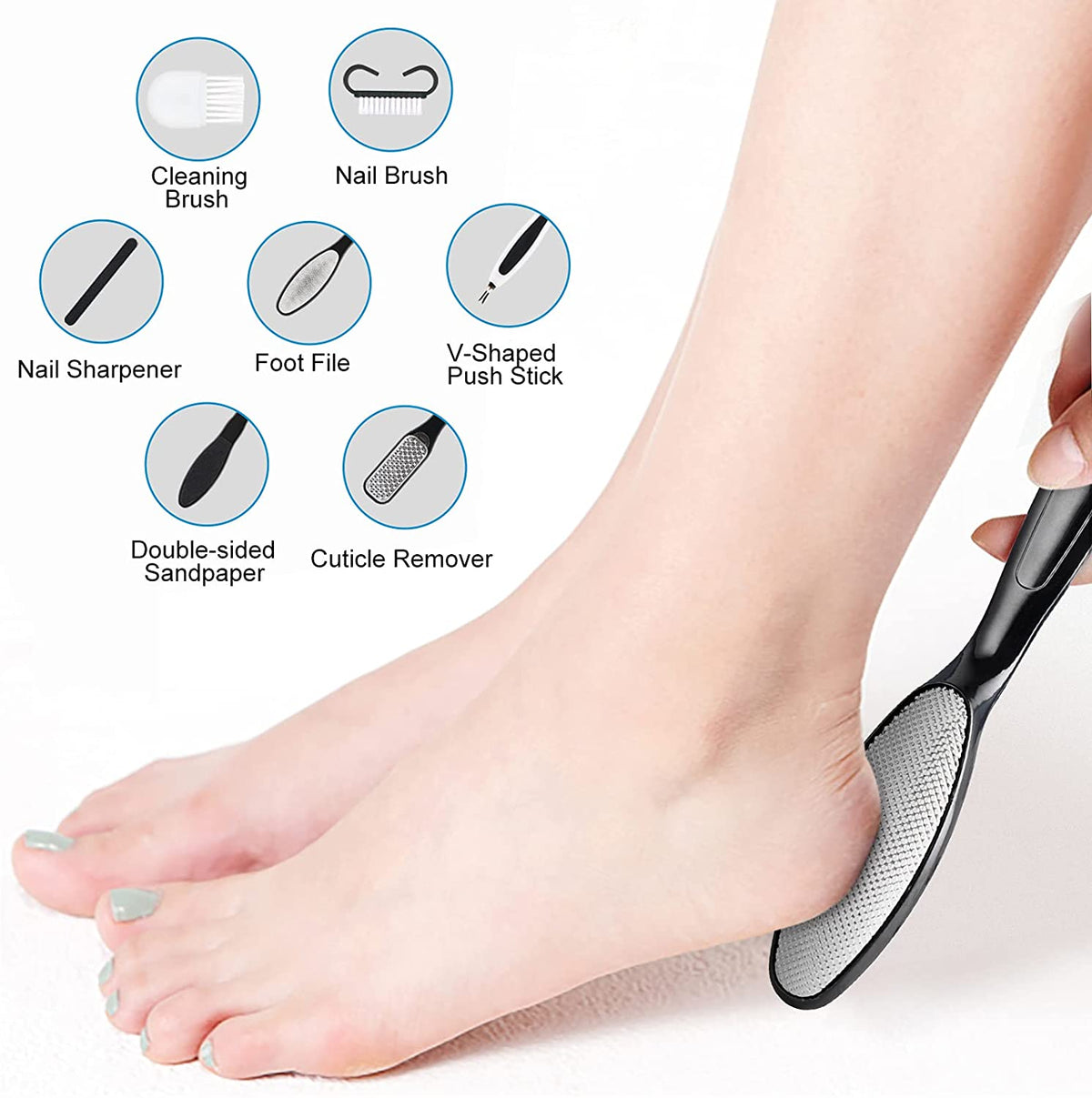 Electric Foot File Pedicure Set - salelink.co.nz