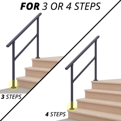 Stair Handrail 4 Steps