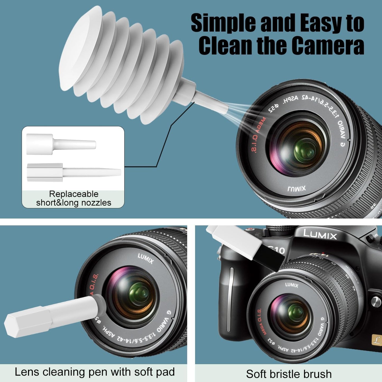 Multifunctional Cleaner Kit for Laptop, Keyboard, Earbuds, Camera, Cellphones