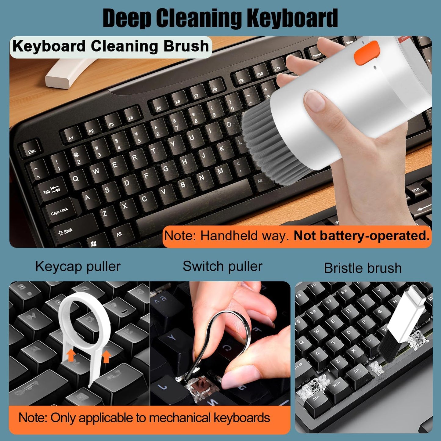 Multifunctional Cleaner Kit for Laptop, Keyboard, Earbuds, Camera, Cellphones