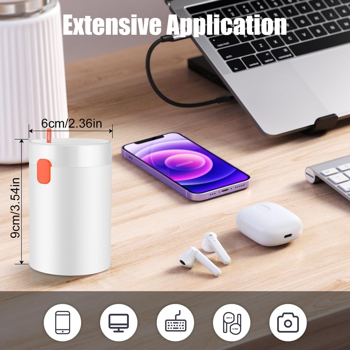 Multifunctional Cleaner Kit for Laptop, Keyboard, Earbuds, Camera, Cellphones