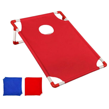 Portable Sandbag Toss Game Set Red