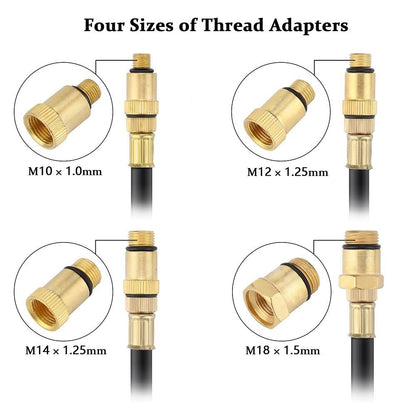 Engine Cylinder Pressure Compression Tester Set