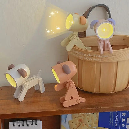 Small Dog Night Light/Table Lamp