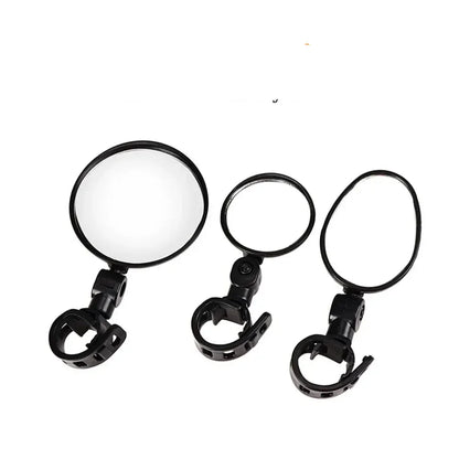 360° Adjustable Bicycle Rearview Mirrors for MTB & Road Bike Handlebars