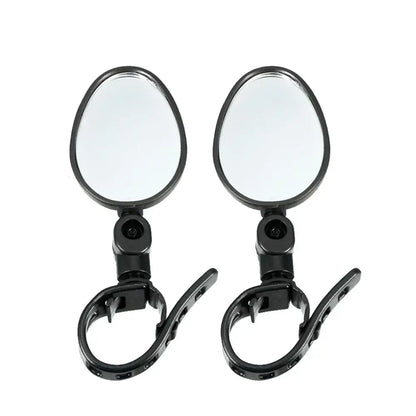 360° Adjustable Bicycle Rearview Mirrors for MTB & Road Bike Handlebars