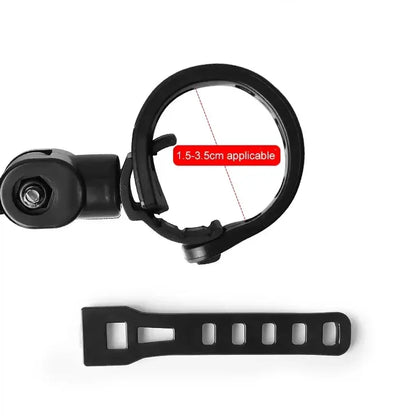 360° Adjustable Bicycle Rearview Mirrors for MTB & Road Bike Handlebars