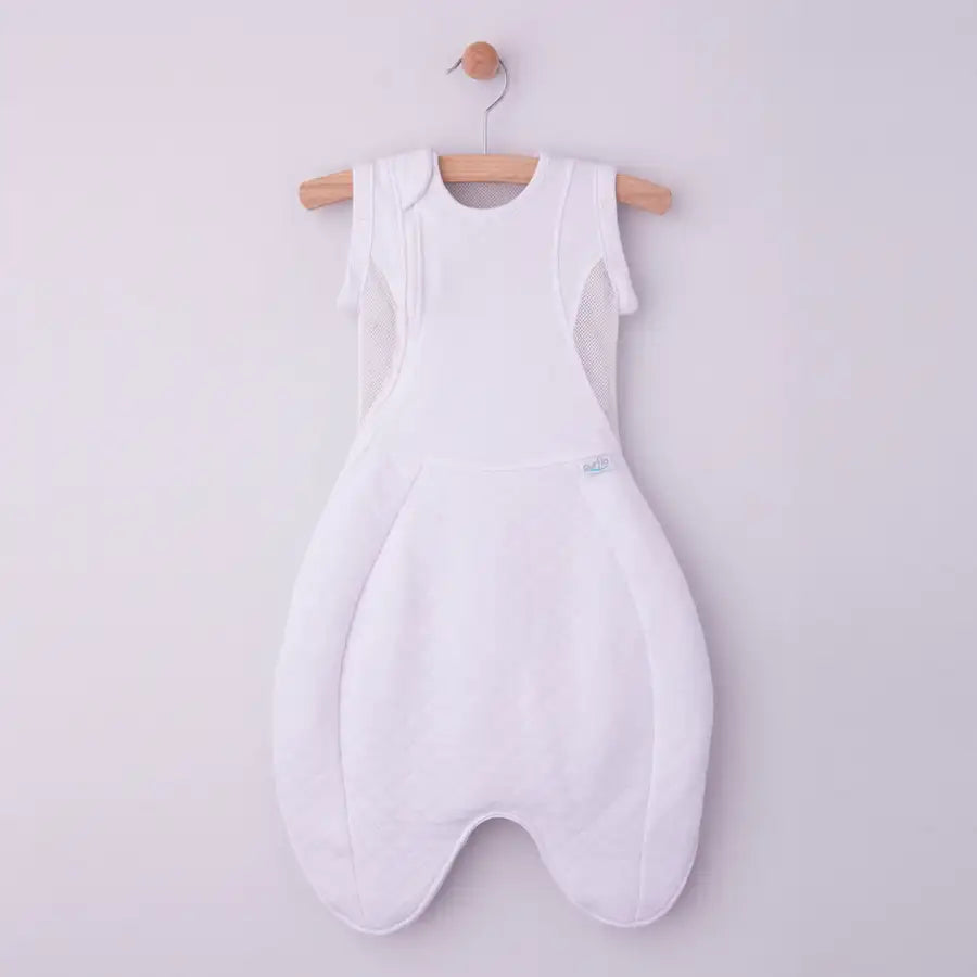 Purflo Swaddle to Sleep Bag All Seasons - Soft White - Babyonline