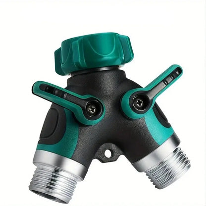 3/4" 2/4-Way Garden Hose Splitter with Shut-Off Valve (different types available)