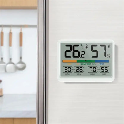 3.4" LCD Digital Thermometer Hygrometer for Home & Office