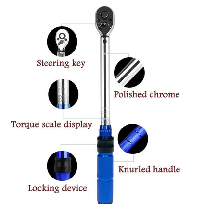 3/8″ Torque Wrench 5–60 N·m (±3% Accuracy)