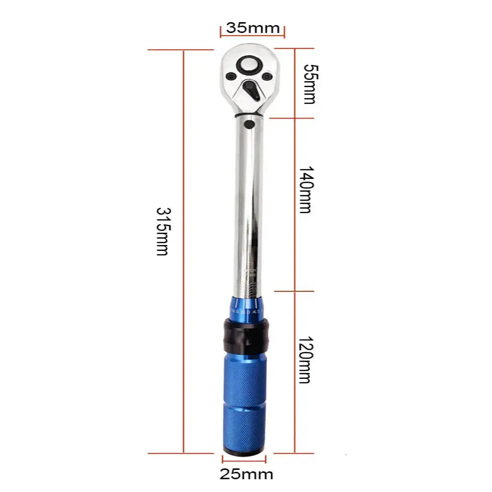 3/8″ Torque Wrench 5–60 N·m (±3% Accuracy)