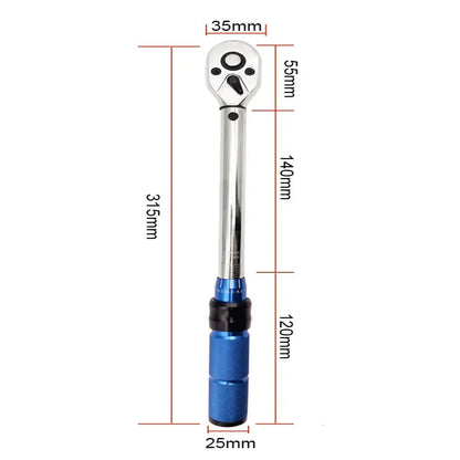 3/8″ Torque Wrench 5–60 N·m (±3% Accuracy)
