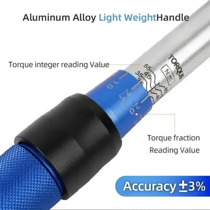 3/8″ Torque Wrench 5–60 N·m (±3% Accuracy)