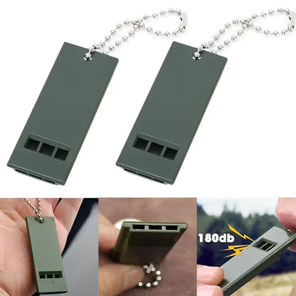 3-Frequency High Decibel Survival Whistle