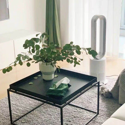 Bladeless Fan Heater NZ – 2-In-1 Hot & Cool Tower Fan | ClimateMaster | Silver/White