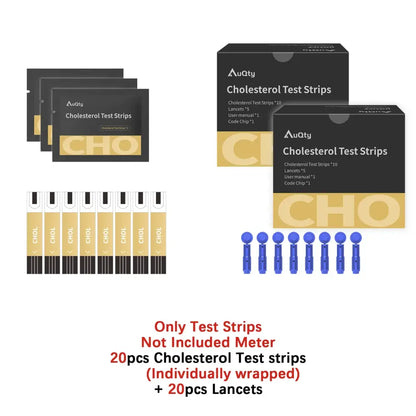 3-in-1 Blood Glucose, Uric Acid & Cholesterol Meter