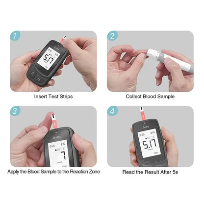 3-in-1 Blood Glucose, Uric Acid & Cholesterol Meter