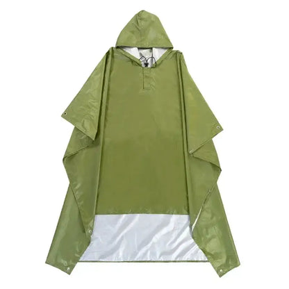 3 in 1 Rain Poncho / Waterproof Tent / Picnic Mat