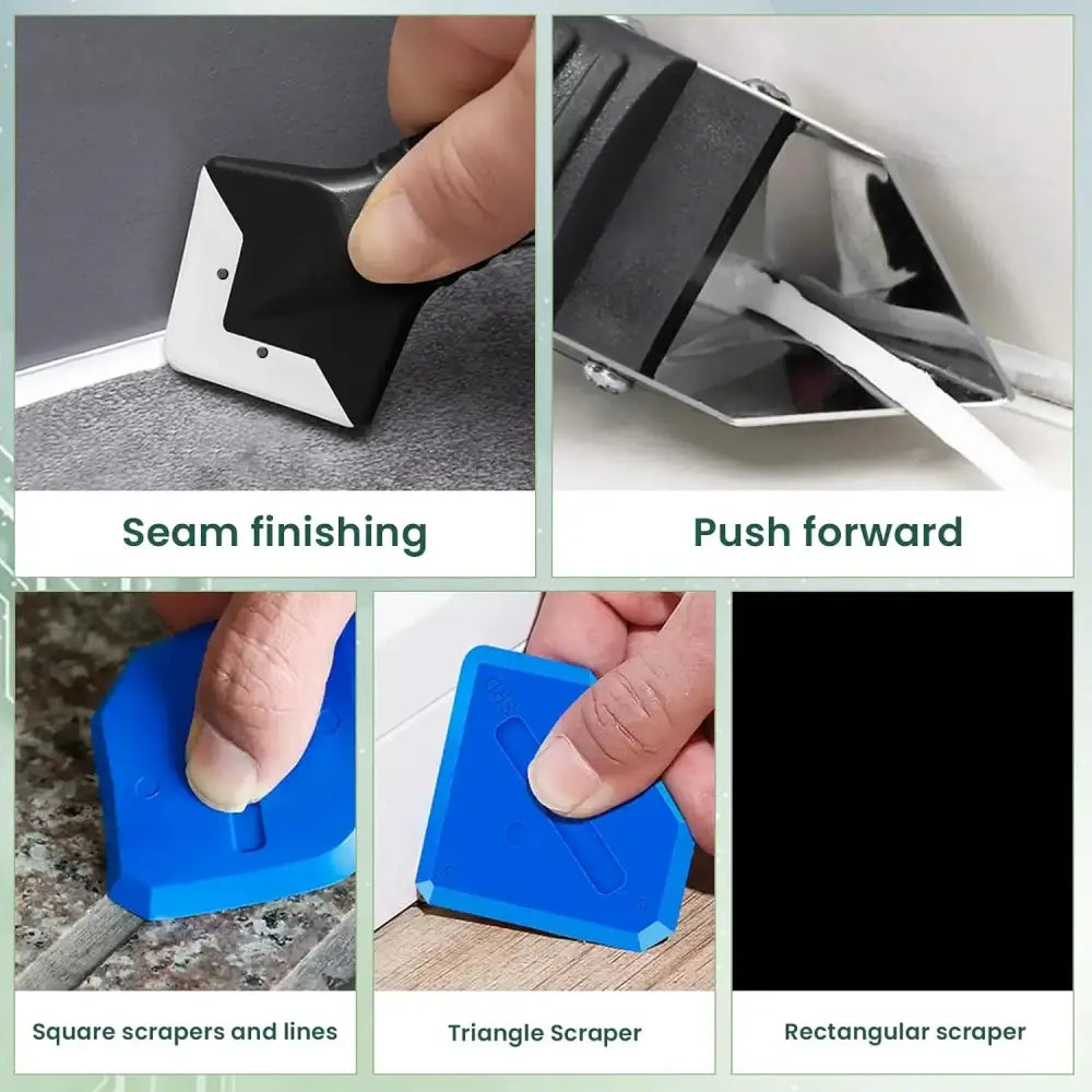 3-in-1 Silicone Remover & Caulk Finisher Tool Set (9PCS)