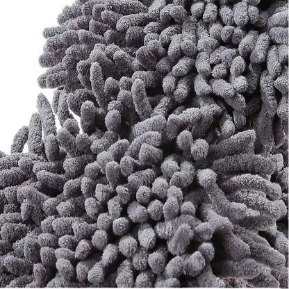 3-Section Telescopic Car Wash Mop with Double Brush Head