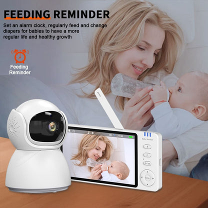 5”LCD HD Pan & Tilt Infrared Night Vision Baby Monitor - image 7