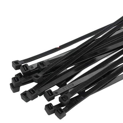 300PCS Releasable Nylon Cable Ties 3x100/3x150/4x200mm Reusable Loop Wrap