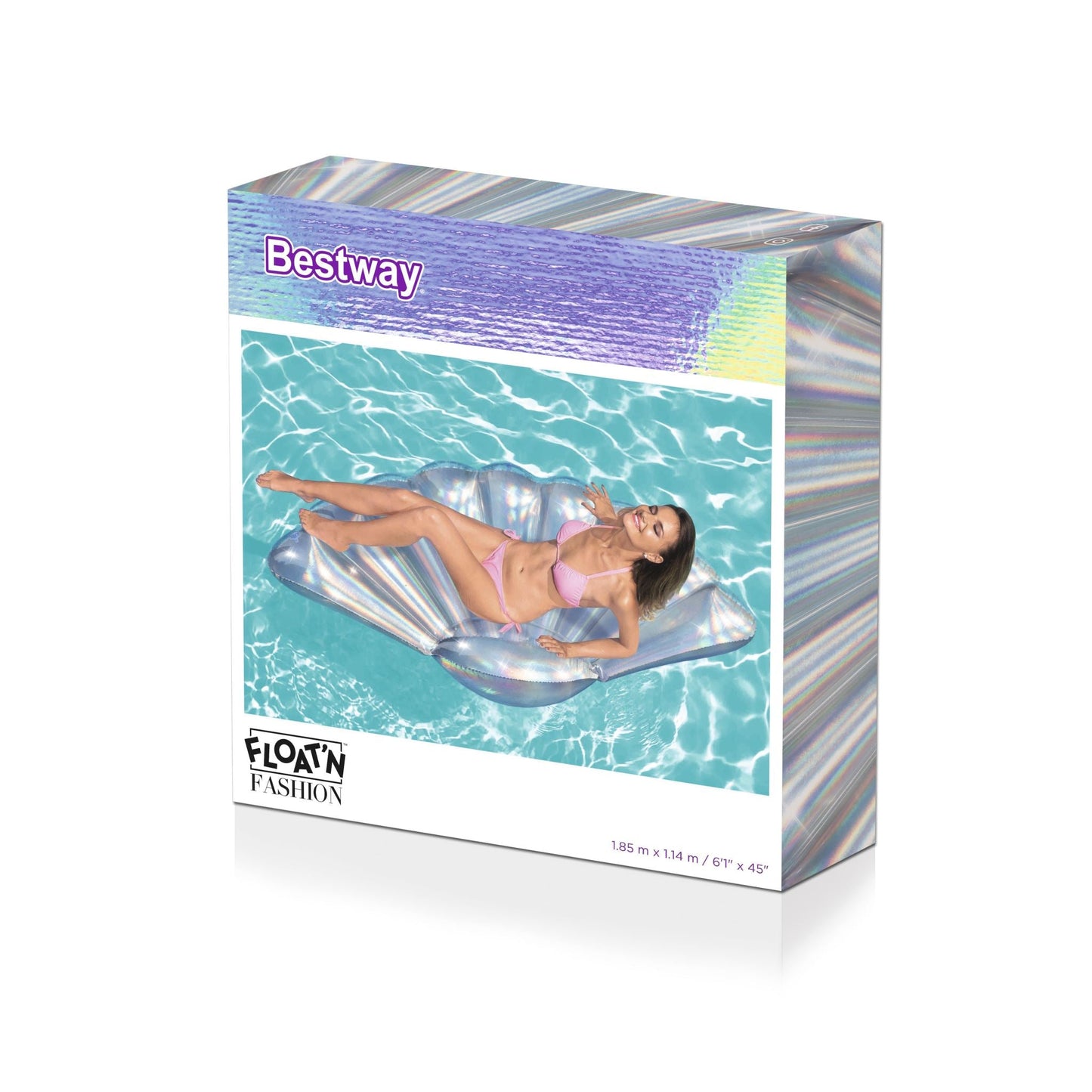Bestway Inflatable Pool Float Shell Lounge