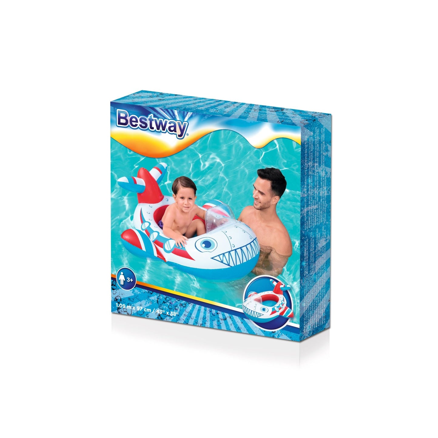Bestway Inflatable Baby Boat Pool Toy