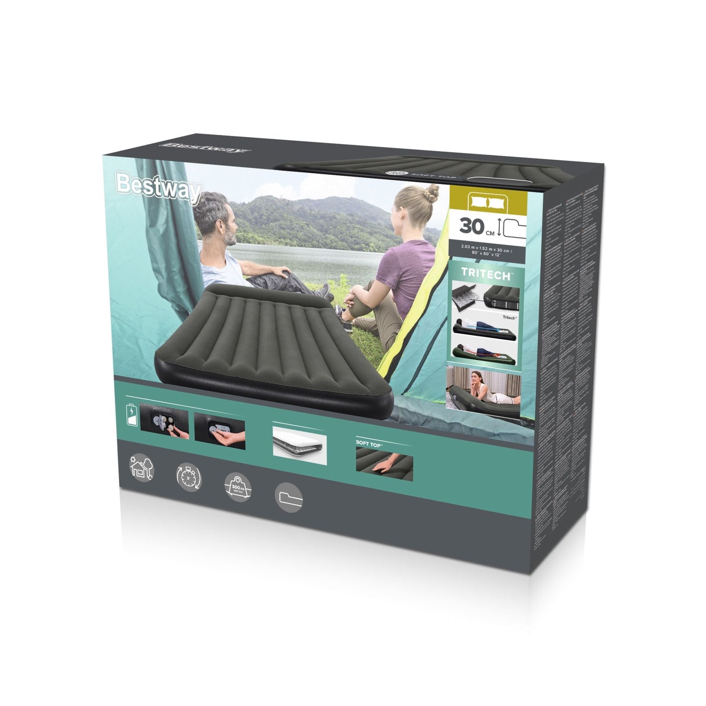 Bestway Tritech Air Mattress Queen