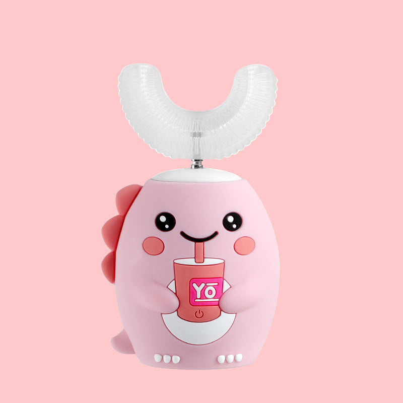 Children's U-Shaped Electric Toothbrush with Silicone Head