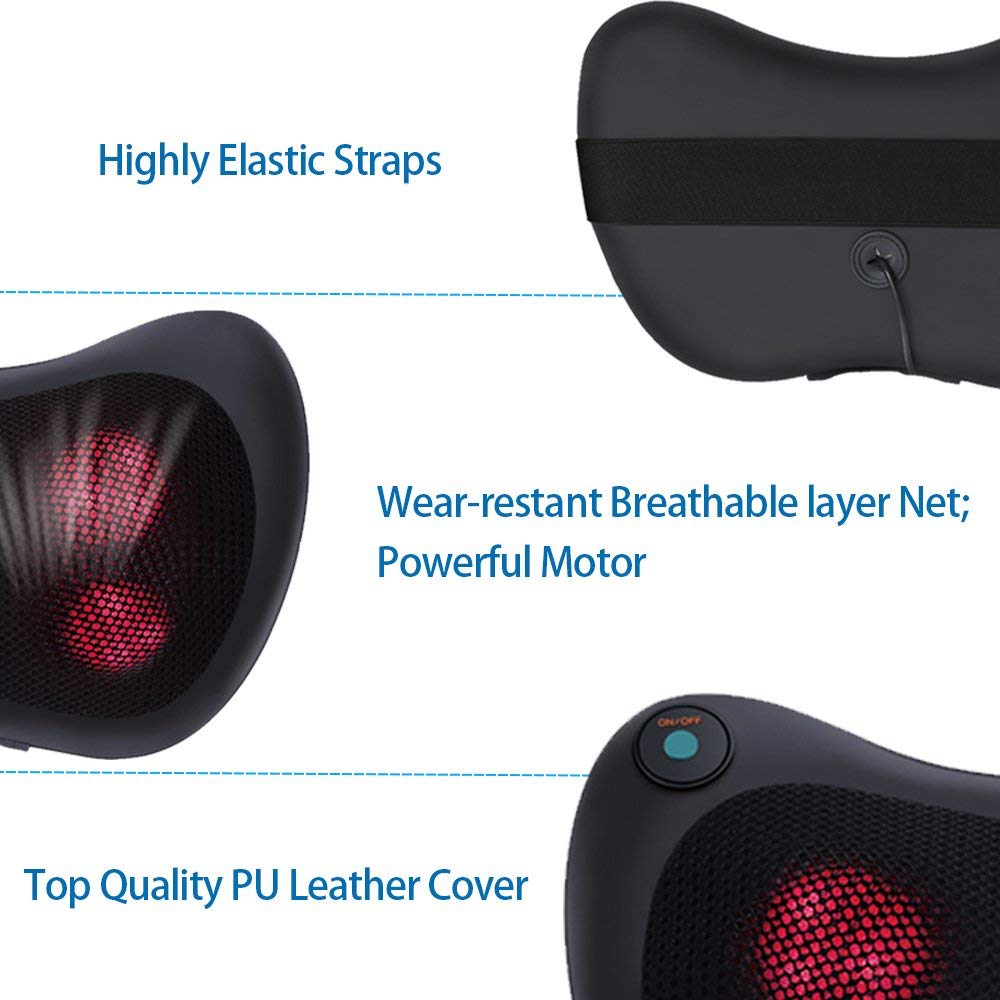 Neck Massager with Heating & Kneading Function