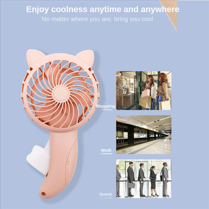 Hand Press Mini Fan
