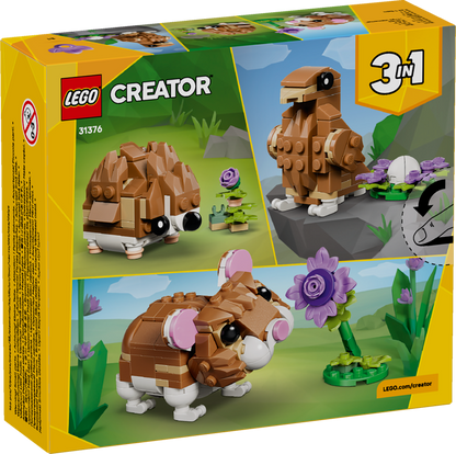 LEGO Creator: Cute Hamster with a Flower (31376)