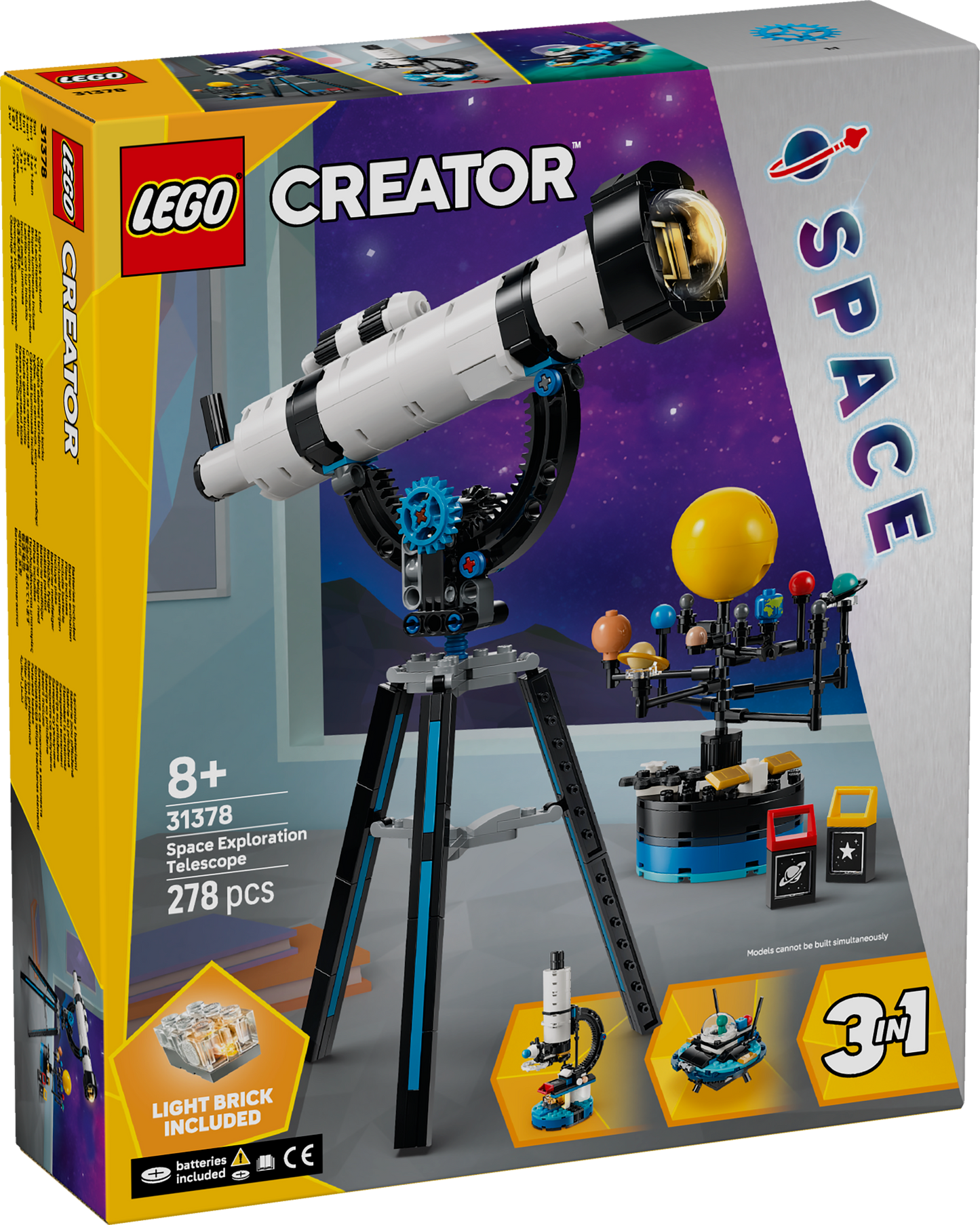 LEGO Creator: Space Exploration Telescope (31378)