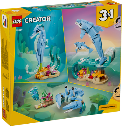 LEGO Creator: Sea Animals: Beautiful Dolphins (31385)