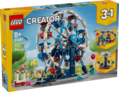 LEGO Creator: 3 in 1 Iconic Ferris Wheel (31389)