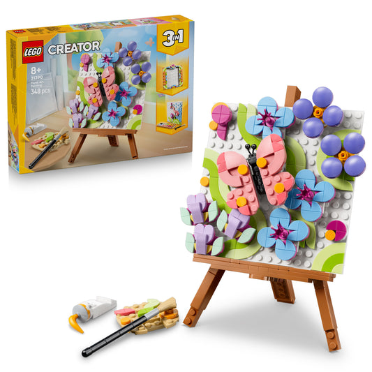 LEGO Creator: 3 in 1 Floral Art Decor Painting (31390)