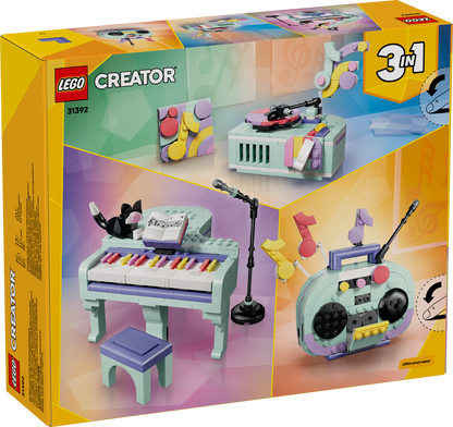 LEGO Creator: 3 in 1 Music Decor Piano with Cat (31392)