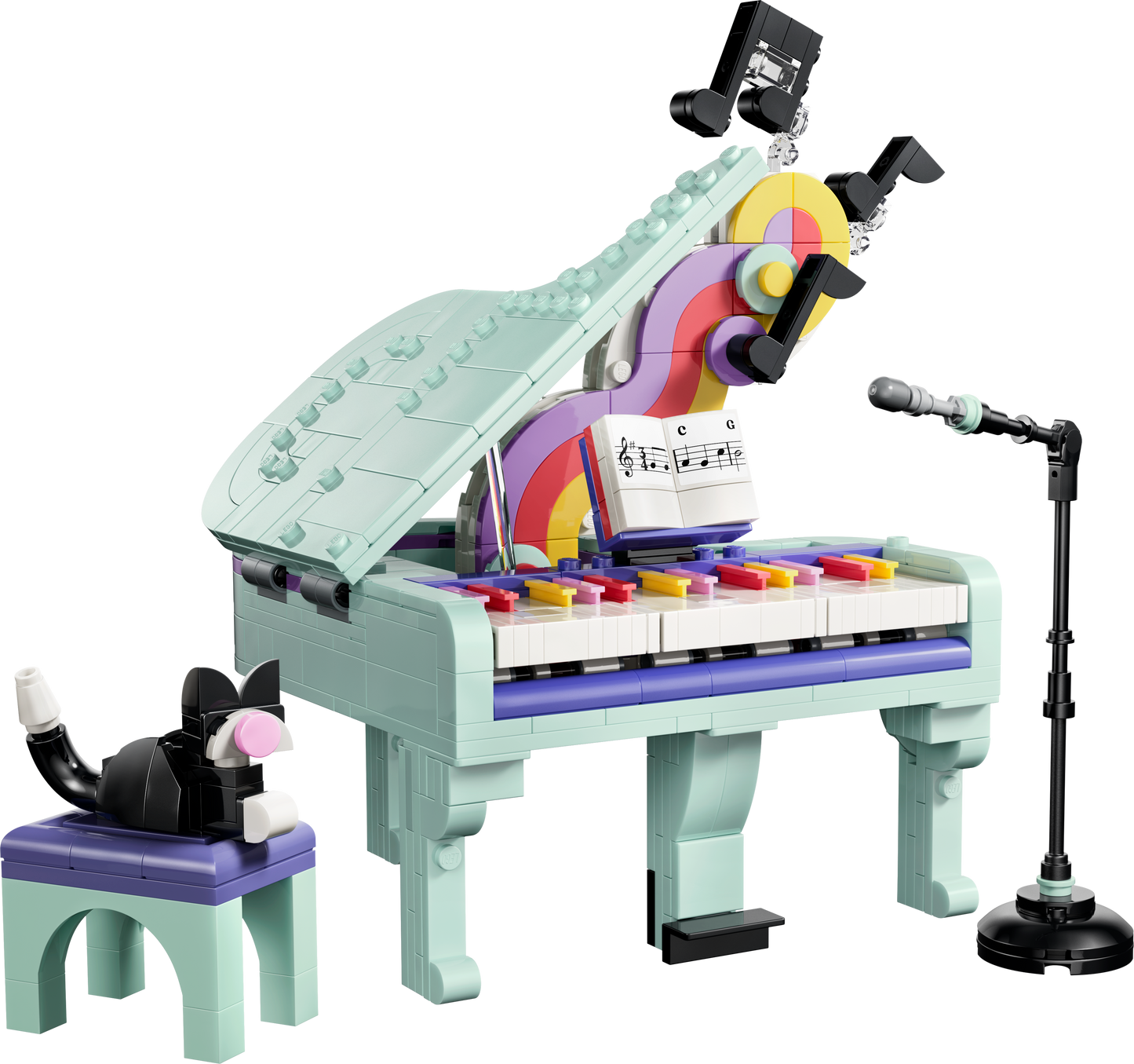LEGO Creator: 3 in 1 Music Decor Piano with Cat (31392)
