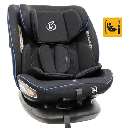 Preorder - SafeSwitch Blue Convertible Car Seat with Recline and Adjustable Headrest