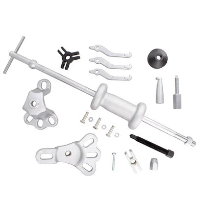 Slide Hammer Dent Puller Tool Kit Wrench Adapter Axle Bearing Hub Auto Set