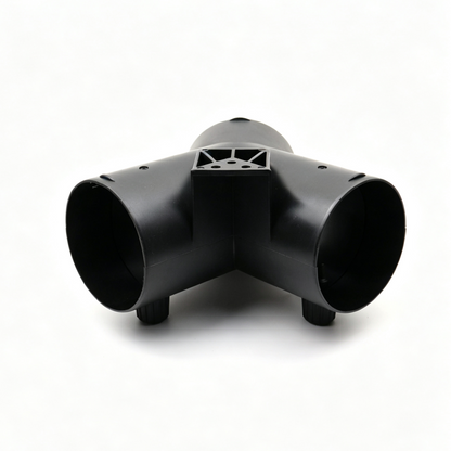 75mm 3-Way Y Shape Diesel Heater Duct Connector Accessories Hose Pipe Ducting