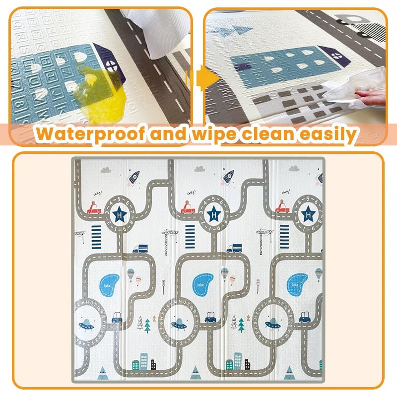 Preorder - Foldable Baby Play & Crawling Mat – Padded and Waterproof