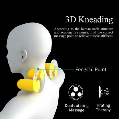 Neck Massager with Heating & Kneading Function
