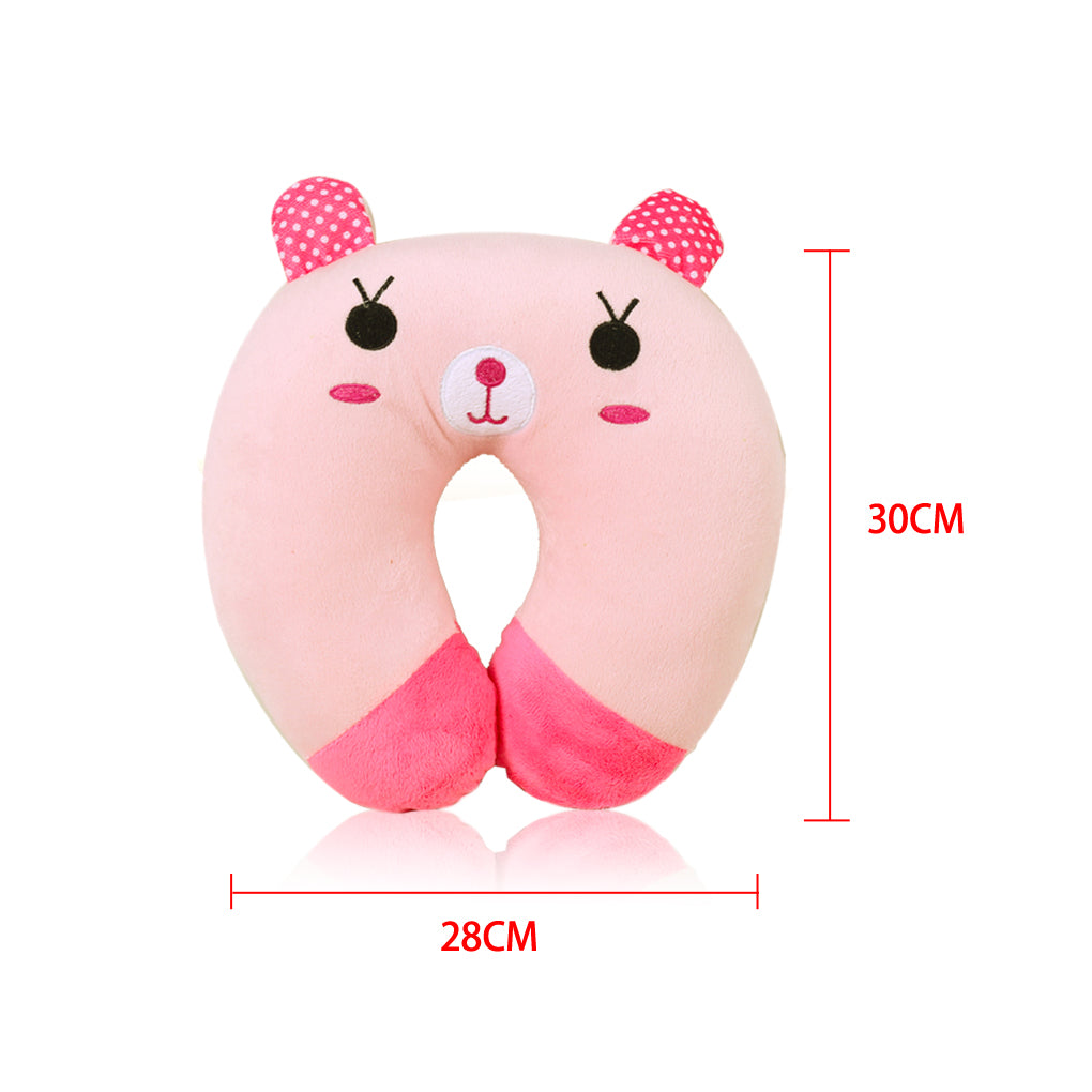 Cartoon Animal U-Shaped Pillow