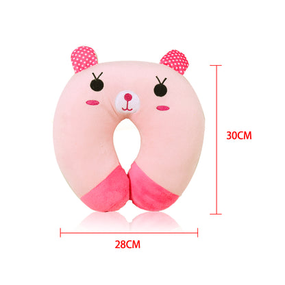 Cartoon Animal U-Shaped Pillow