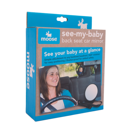 Moose - See-My-Baby Back Seat Car Mirror
